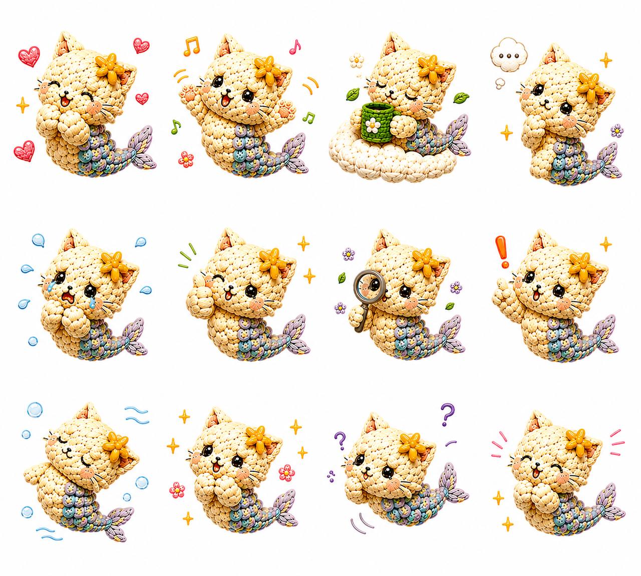龙猫星 第一弾 LINE スタンプ（完成版）